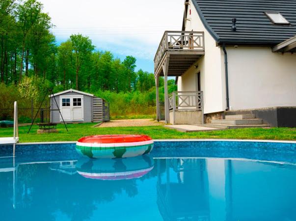 Las, Woda I Przygoda - Dom Z Sauna I Basenem Choczewo Εξωτερικό φωτογραφία